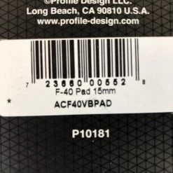 Profile Design F-40 Pad 15mm 2022 -Profile Design Sales AJOGH60BJ YH3l5PM82tB t4U